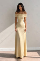 Margot Satin Maxi Dress