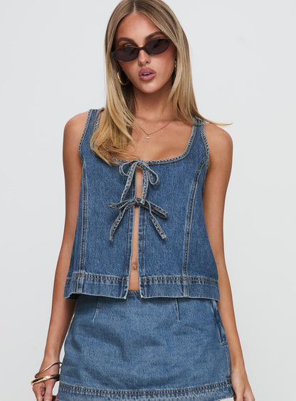 STEPHANIE DENIM SET