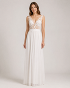 Renata Lace Backless Wedding Dress
