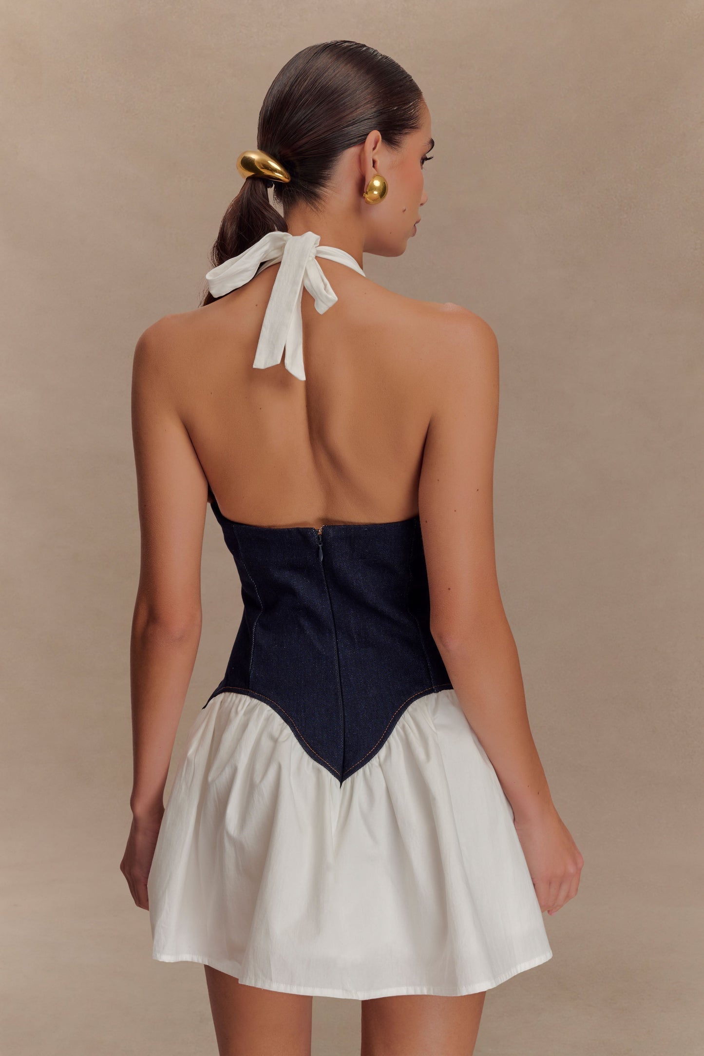 ISLA HALTER MINI DRESS