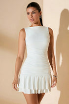 Ginevra Pleated Bodycon Dress