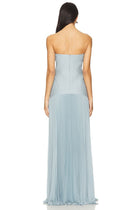 Sunniva Satin Midi Dress