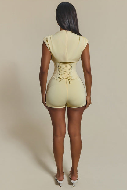 ZINA CORSET PLAYSUIT