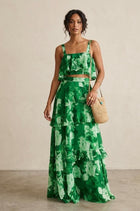 Isla Floral Two-Piece Maxi Dress
