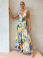 Wilhelmina Lemonade Maxi Dress