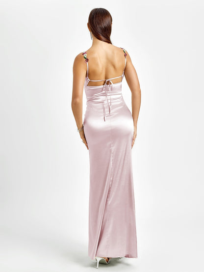 MARIA SATIN GOWN