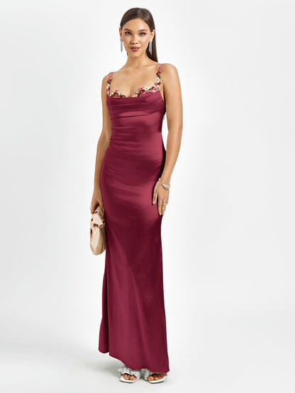 MARIA SATIN GOWN