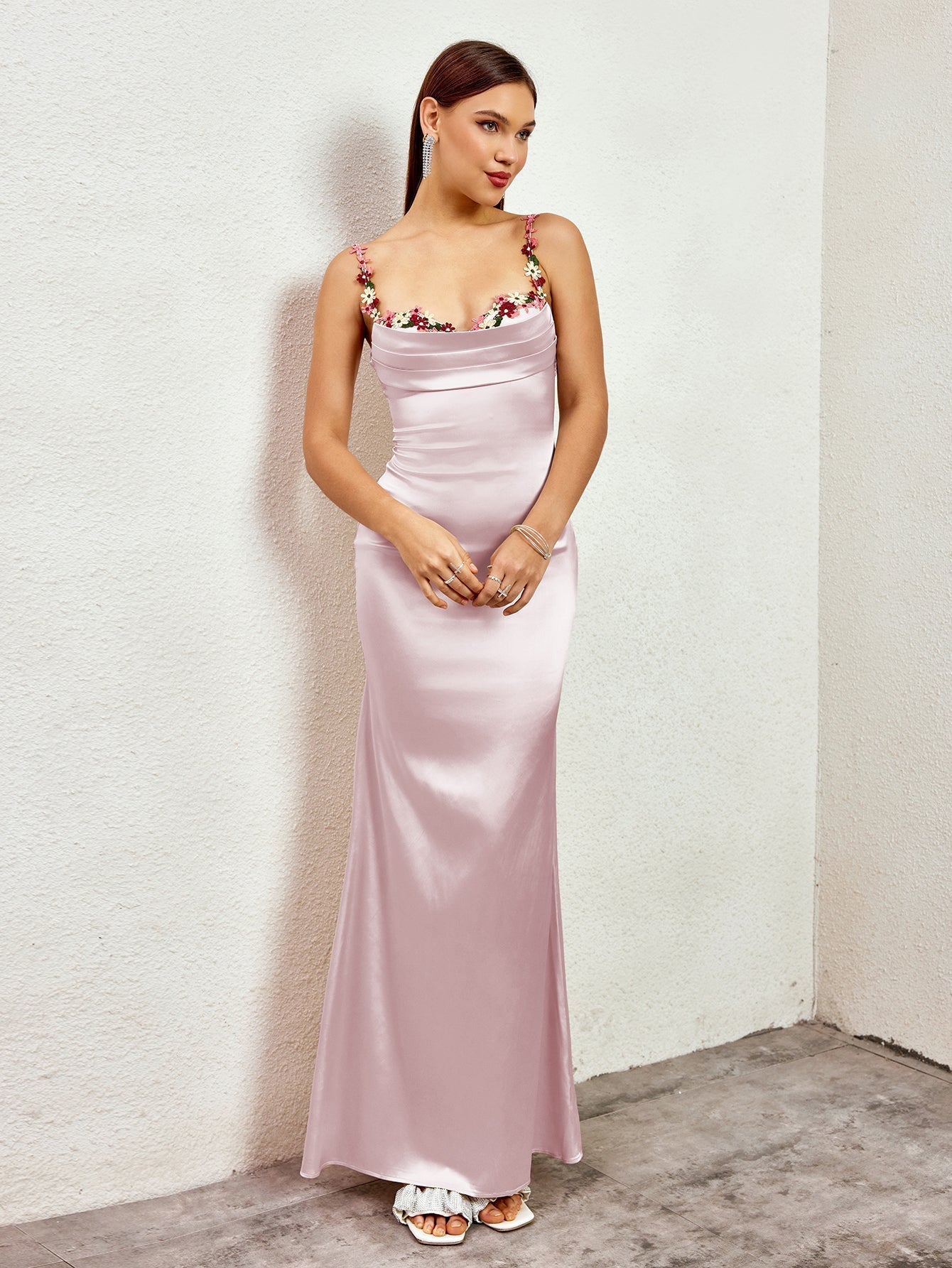 MARIA SATIN GOWN
