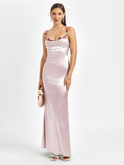 MARIA SATIN GOWN