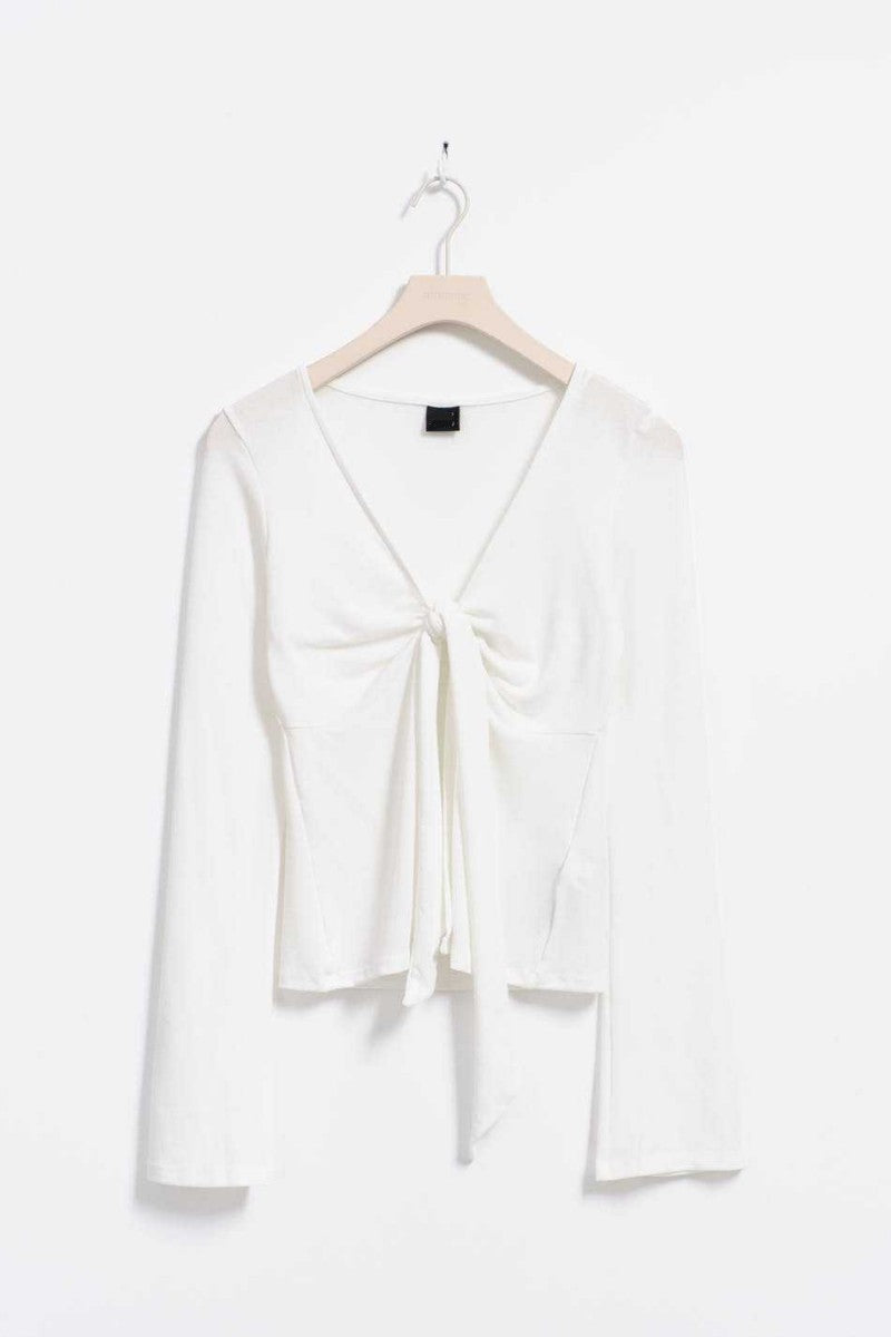 JESSALYN KNOT TIE TOP