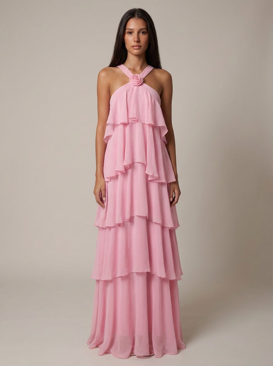FLOWER MAXI DRESS