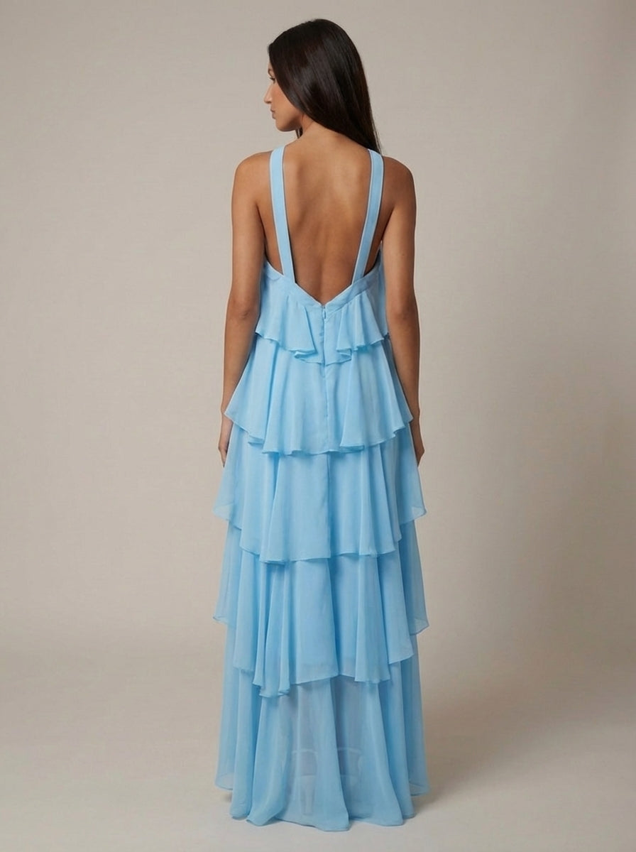 FLOWER MAXI DRESS