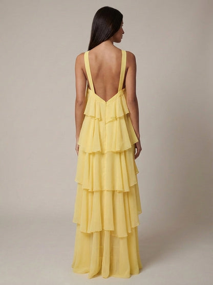 FLOWER MAXI DRESS