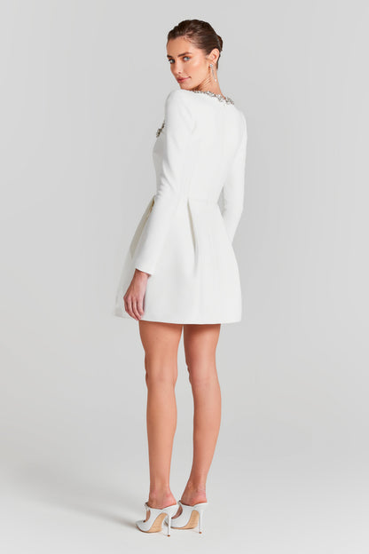 ELODIE VELVET MINI DRESS