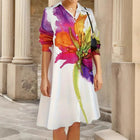 Keturah Floral Shirt Dress