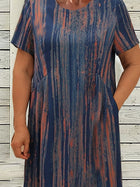 Clara Striped Maxi Dress