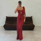 Isabelle One-Shoulder Maxi Dress