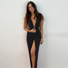 Valentina V-Neck Maxi Dress