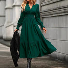 Farah V-Neck Maxi Dress