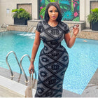 Celeste Ruched Maxi Dress
