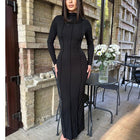 Isabelle Ruched Midi Dress