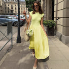Linnea Asymmetrical Midi Dress