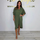 Sadie Wrap Kaftan Dress