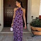 Nadira Wrap Maxi Dress