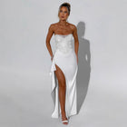 Vivienne Satin Evening Dress