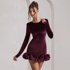 Avery Ruched Mini Dress