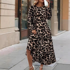 Emmeline Leopard Maxi Dress