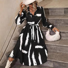 Honor Pleated Shirt Dress