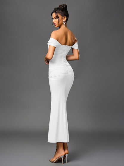 SOPHIA OFF-SHOULDER MAXI DRESS