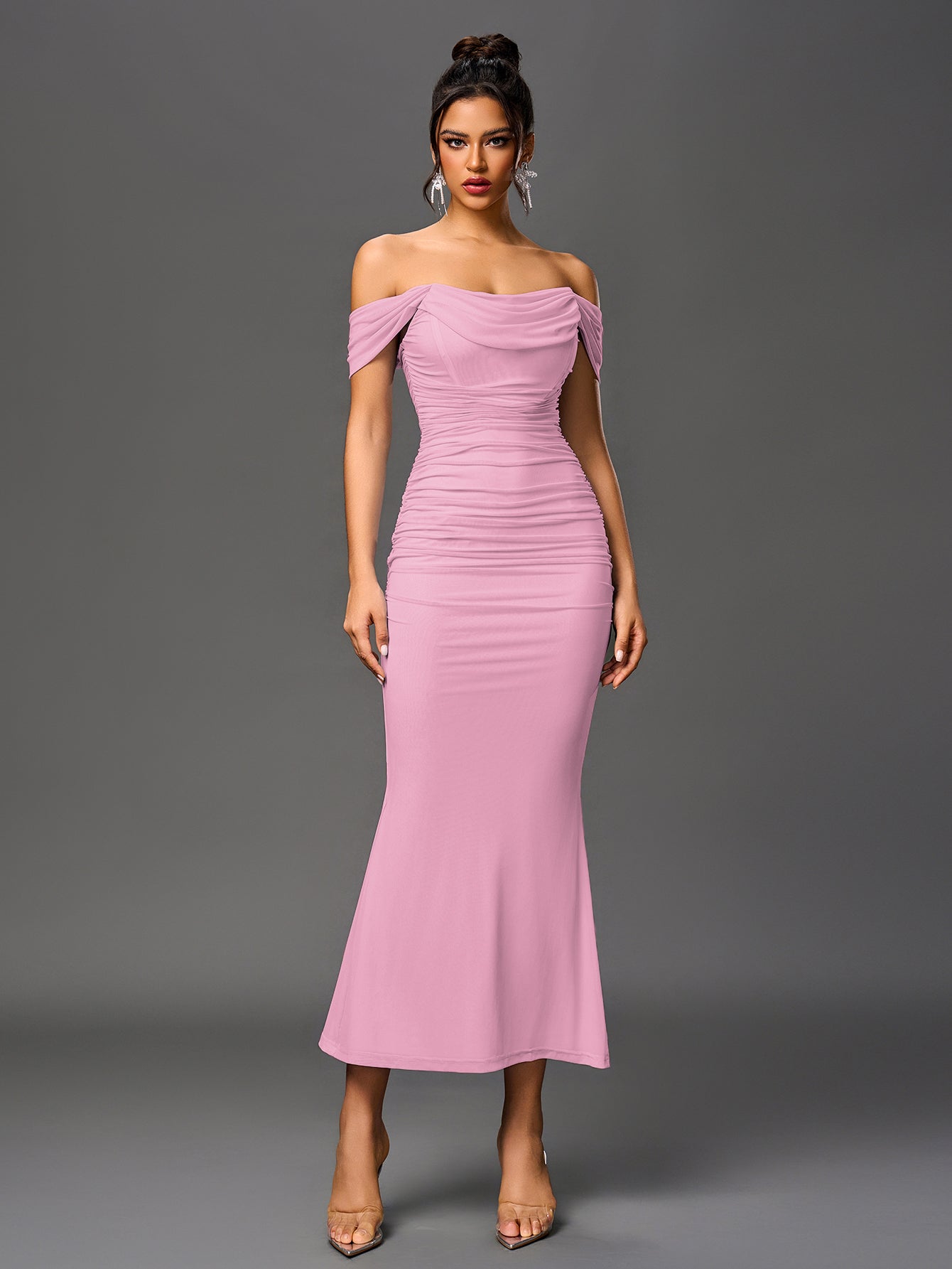 SOPHIA OFF-SHOULDER MAXI DRESS