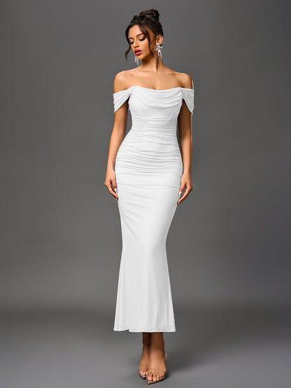 SOPHIA OFF-SHOULDER MAXI DRESS