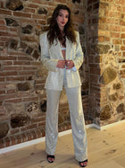 Amelia Glitter Blazer Set