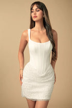Niamh White Mini Dress