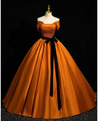 Arabella Off-Shoulder Ball Gown