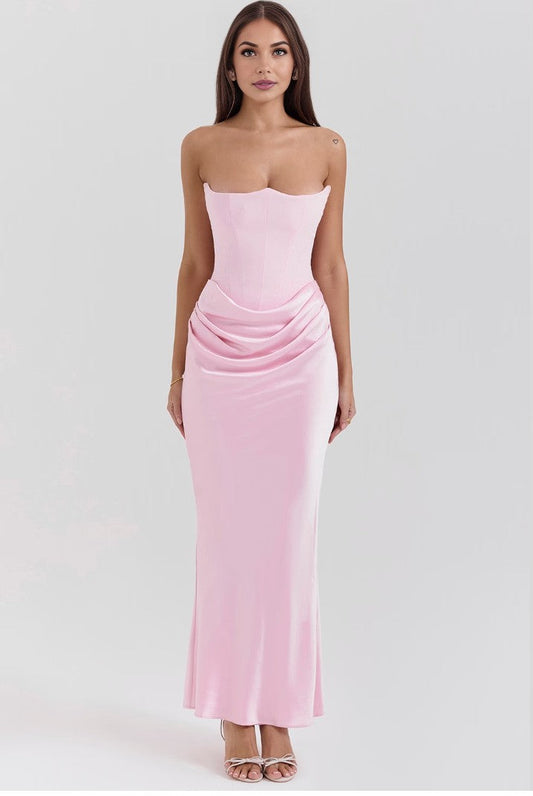 LYNN CORSET MAXI DRESS