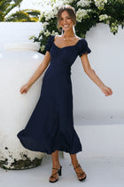 Willow Maxi Dress in Forest Green