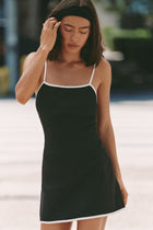 Oona Square-Neck Mini Dress