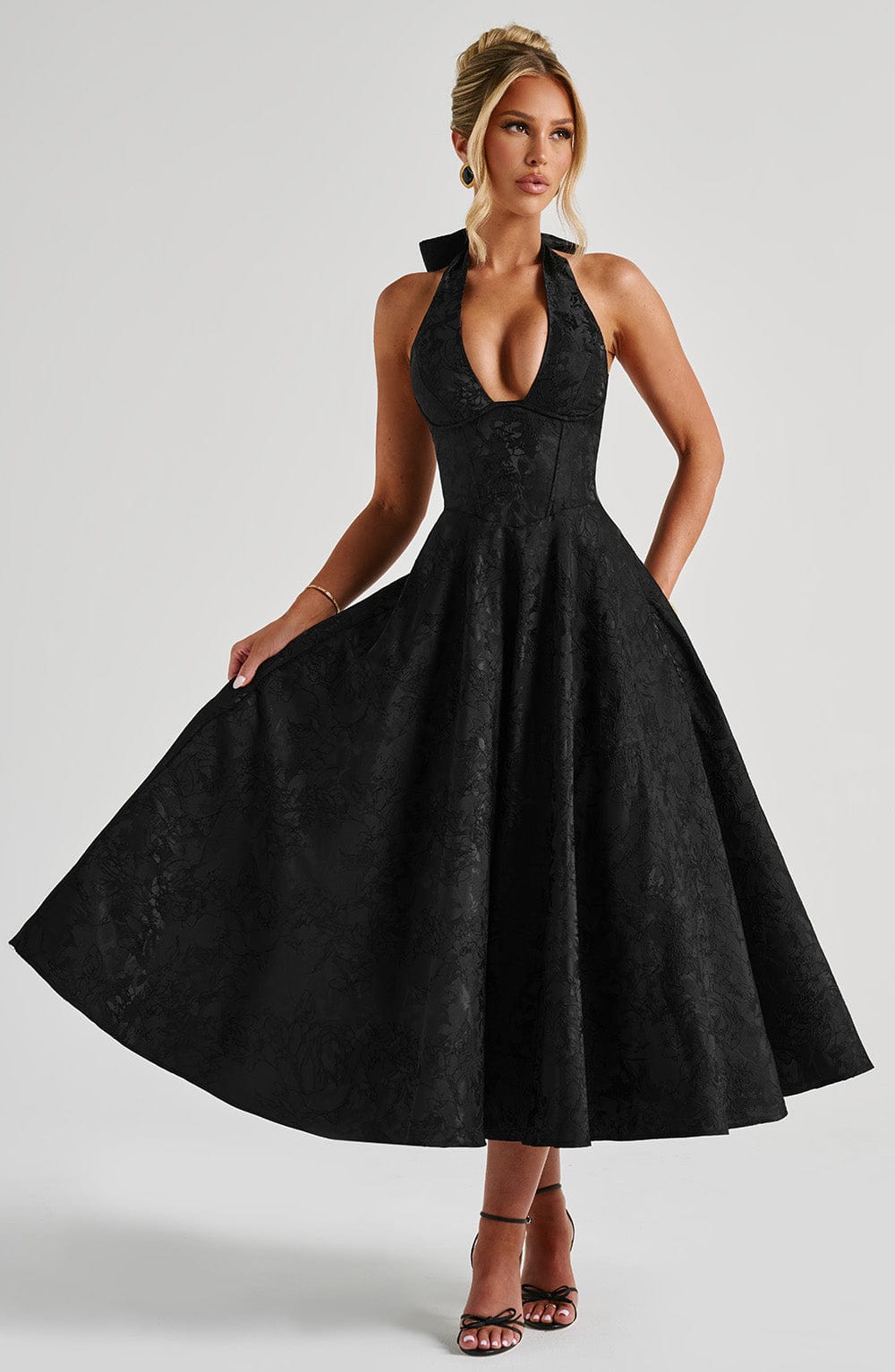 STEPHANIE MIDI DRESS