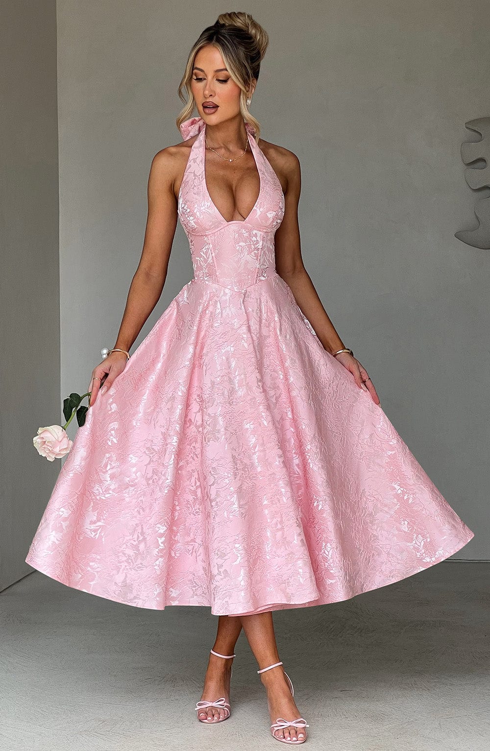STEPHANIE MIDI DRESS