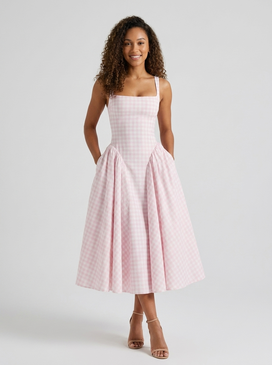 Blush Gingham