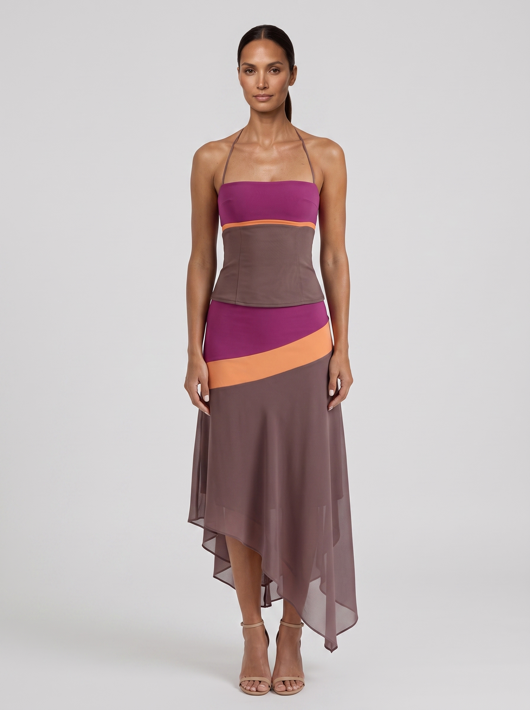 Mauve & Orange