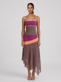 Mauve & Orange