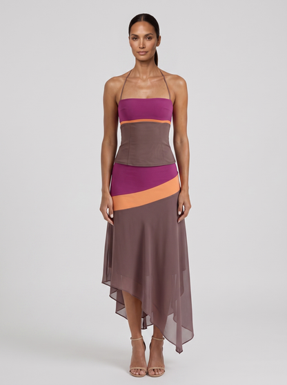 Mauve & Orange