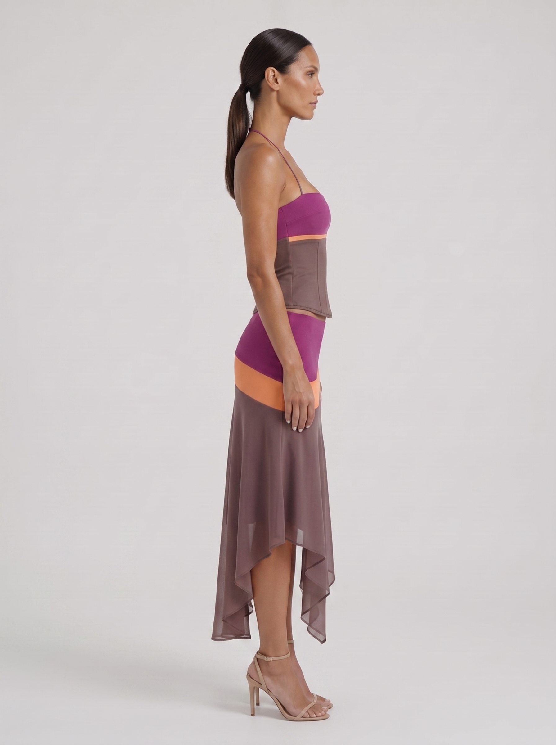 Mauve & Orange
