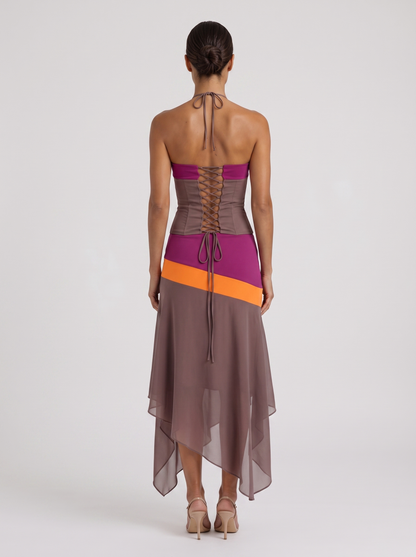 Mauve & Orange
