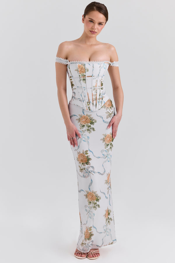 ROSALIE CORSET MAXI DRESS